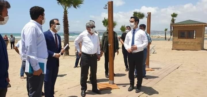 Burnaz Plajının işletmesi Erzin Belediyesi’ne verildi