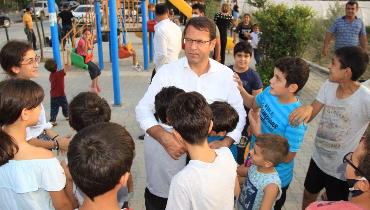 BAŞKAN ERYILMAZ “HER MAHALLEMİZE BİR PARK SÖZÜMÜZÜ TUTUYORUZ