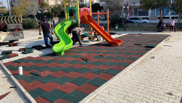 PARK VE YEŞİL ALANLARDA BAKIM VE ONARIM ÇALIŞMALARI DEVAM EDİYOR