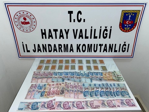 Hatay'da jandarmadan kumar operasyonu