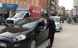 Samandağ'da kısıtlama denetimleri devam ediyor