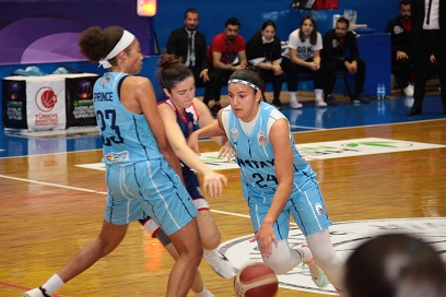 Kadınlar Basketbol Süper Ligi: Hatay Büyükşehir Belediyespor: 68 – Büyükşehir Belediye Adana: 58