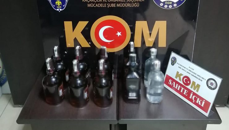 Antakya’da gümrük kaçağı içki ele geçirildi