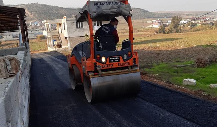 ASFALT ÇALIŞMALARI TAM GAZ DEVAM