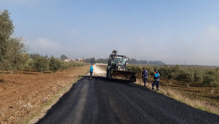 ANTAKYA BELEDİYESİ ANTAKYA’YI ASFALTLA BULUŞTURMAYA DEVAM EDİYOR