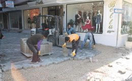 İBRAHİM KARAALİ SOKAK YENİ YÜZÜNE KAVUŞTU