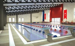 Saraykent Mahallesi’ne Yarı Olimpik Kapalı Yüzme Havuzu