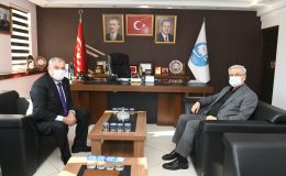 AK PARTİ HATAY İL BAŞKANI MEHMET YELOĞLU’NDAN ANTAKYA BELEDİYE BAŞKANI İZZETTİN YILMAZ’A ZİYARET