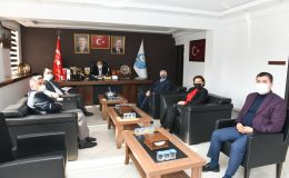 BAŞKAN YILMAZ, BAŞKAN YARDIMCILARI İLE COVİD KONULU TOPLANTI YAPTI