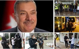 "Başkan Yılmaz'dan güvenlik güçlerine sıcak ikram"