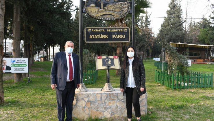 BAŞKAN YILMAZ KIŞLASARAY MAHALLESİ ATATÜRK PARKI’NDA İNCELEMELERDE BULUNDU