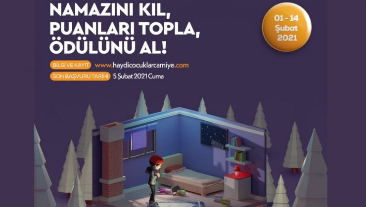 Hatay'da haydi çocuklar namaza projesi başlıyor