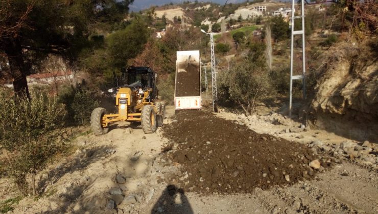 ANTAKYA GENELİNDE YOL ÇALIŞMALARI DEVAM EDİYOR