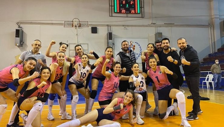 ANTAKYA BELEDİYESİ GSK KADIN VOLEYBOL TAKIMINDAN GALİBİYET