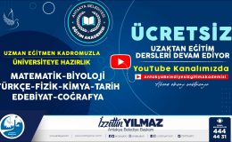 ANTAKYA BELEDİYESİ YOUTUBE KANALINDAN ÖĞRENCİLERE KURS DESTEĞİ