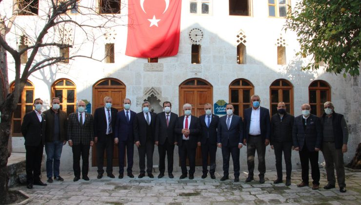 AK PARTİ HEYETİNDEN ANTAKYA BELEDİYESİ EL SANATLARI MÜZESİNE ZİYARET