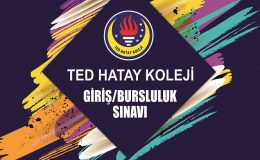 TED Hatay’dan bursluluk sınavı