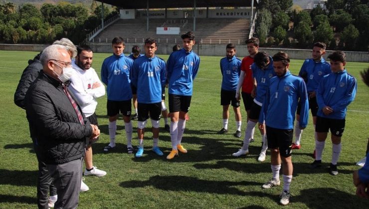 BAŞKAN TOSYALI 5 TEMMUZ İSKENDERUN SPORLULARLA İSTİŞARELERDE BULUNDU