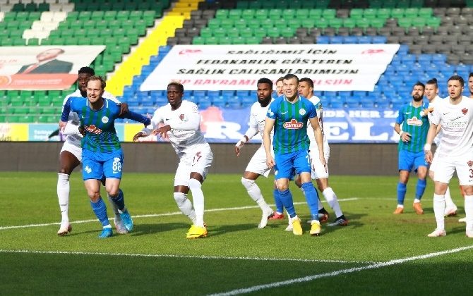 Süper Lig: Çaykur Rizespor: 1 – A. Hatayspor: 0 (Maç sonucu)