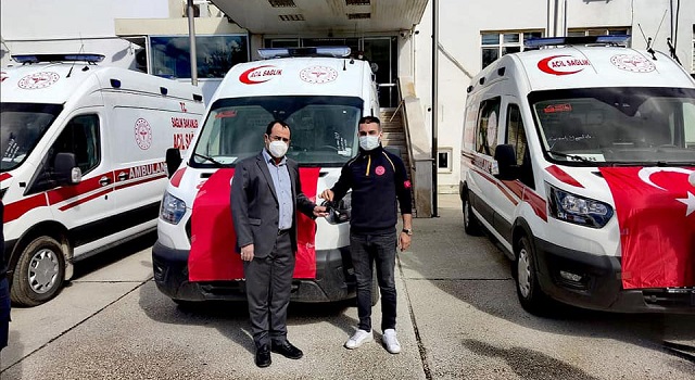 Hatay’ın 7 yeni ambulansı göreve başladı