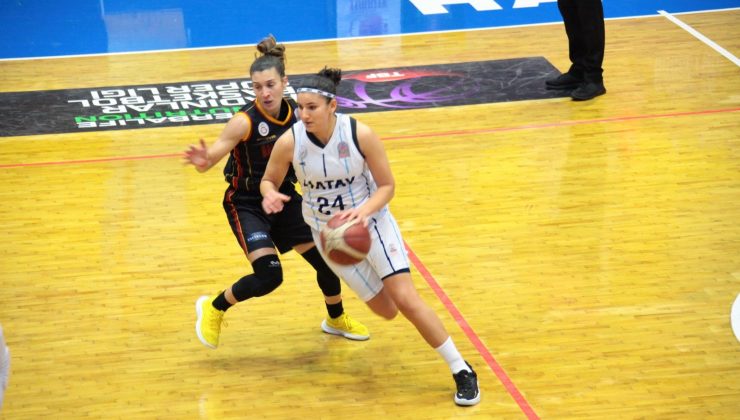 Kadınlar Basketbol Süper Ligi: Hatay Büyükşehir Belediyespor: 63 – Galatasaray: 74