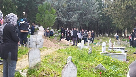 Yangında vefat eden kardeşlerin cenazesi toprağa verildi