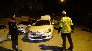 Hatay'da drone destekli sıkı asayiş uygulaması