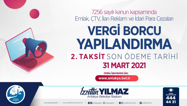 EMLAK VE ÇEVRE TEMİZLİK VERGİLERİNDE YAPILANDIRMA YAPANLARIN DİKKATİNE!