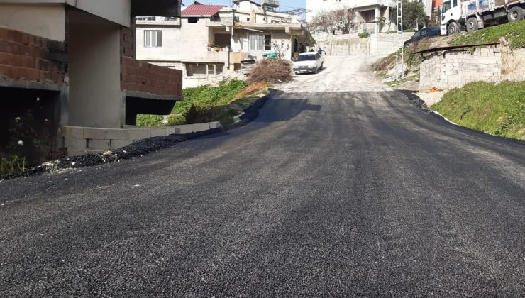 ANTAKYA BELEDİYESİ, ANTAKYA’YI ASFALTLA BULUŞTURMAYA DEVAM EDİYOR