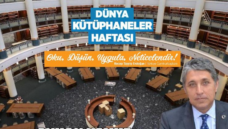 AYHAN YAVUZ “KÜTÜPHANELER, GEÇMİŞİ GELECEĞE TAŞIYAN EN ÖNEMLİ YAPILARDIR”