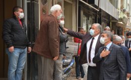 “Yılmaz ve Yeşildal asfalt çalışmalarını denetledi”