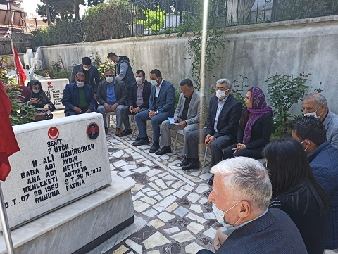 “DUALAR ŞEHİTLERİMİZ İÇİN, NUR İÇİNDE YATSINLAR”