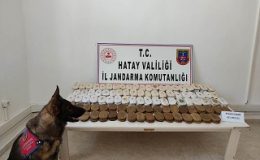 Hatay’da 61 kilo 95 gram esrar yakalandı