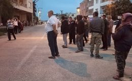 Hatay’da okul yol güzergahının kapatılmasına tepki