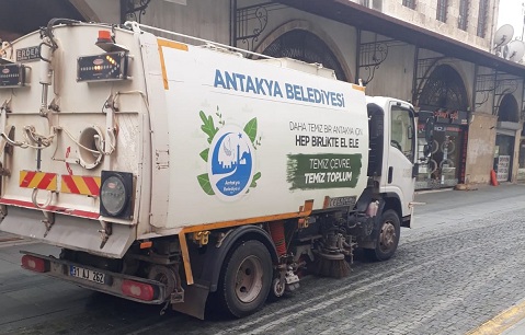 ANTAKYA BELEDİYESİ’NDE TEMİZLİK SEFERBERLİĞİ