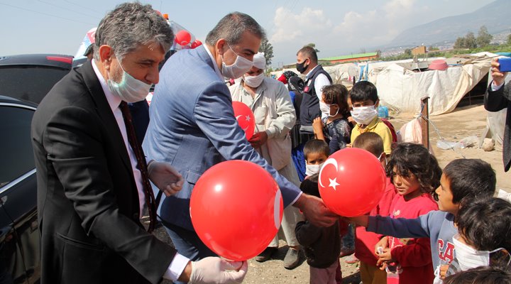 YAVUZ; “ AZİZ MİLLETİMİZİN 23 NİSAN ULUSAL EGEMENLİK VE ÇOCUK BAYRAMI KUTLU OLSUN”