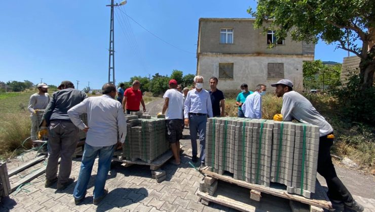 MUHTARDAN BAŞKAN GÜVEN’E TEŞEKKÜR