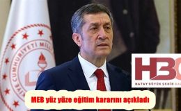 MEB yüz yüze eğitim kararını açıkladı