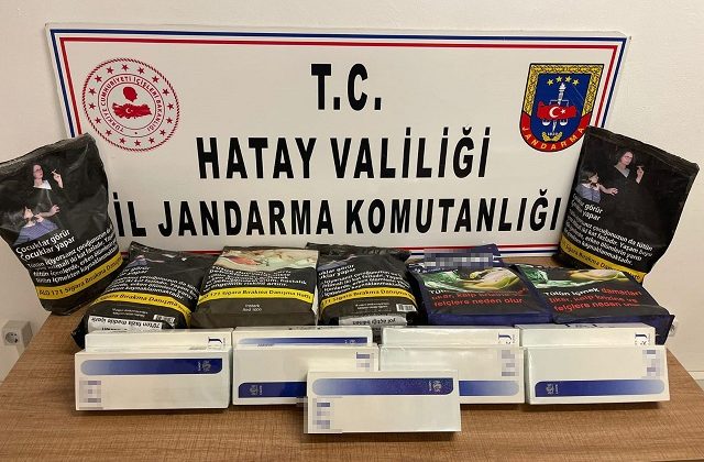 Altınözü’nde jandarmadan kaçakçılık operasyonu