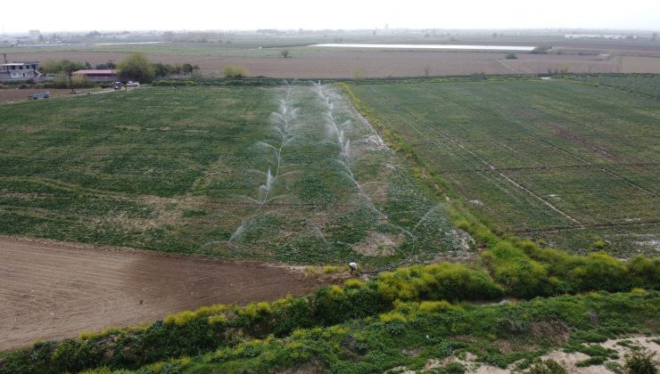 Hatay’da 2021 sulama sezonu başladı