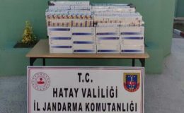 2 bin 718 paket kaçak sigara ele geçirildi