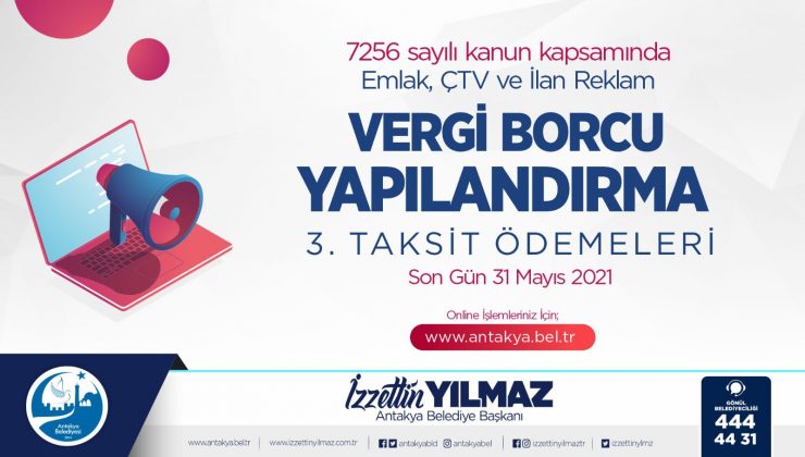 EMLAK VERGİSİ VE İŞYERİ ÇTV İÇİN SON ÖDEME GÜNÜ 31 MAYIS!