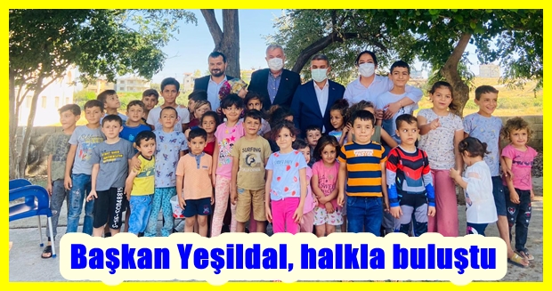 Başkan Yeşildal, halkla buluştu