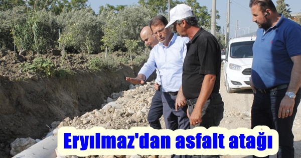 Eryılmaz’dan asfalt atağı