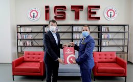 İSTE TÜRKİYE MAARİF VAKFI YETKİLİLERİNİ AĞIRLADI