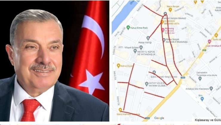 “Antakya Belediyesi’nin asfalt atağı devam ediyor”