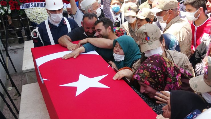 Şırnak’ta şehit olan uzman çavuş Hatay’da toprağa verildi