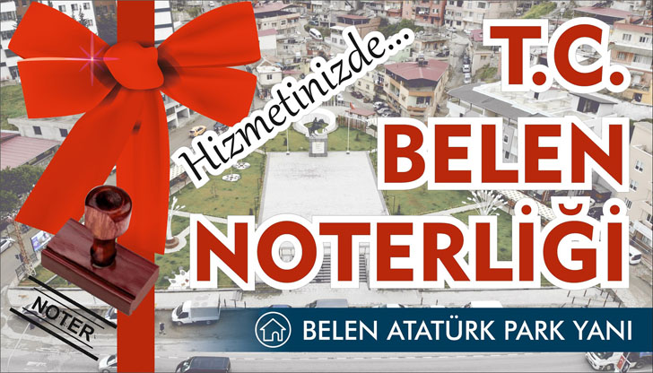 Noterlik Belen’e Hayırlı Olsun