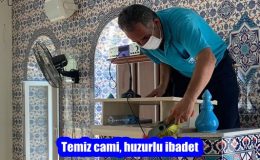 Temiz cami, huzurlu ibadet