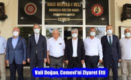 Vali Doğan, Cemevi’ni Ziyaret Etti